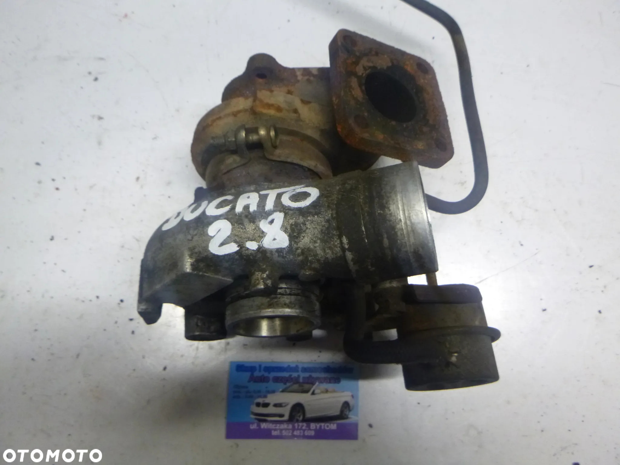 TURBOSPRĘŻARKA FIAT DUCATO II LIFT 2,8 JTD  2002r - 3