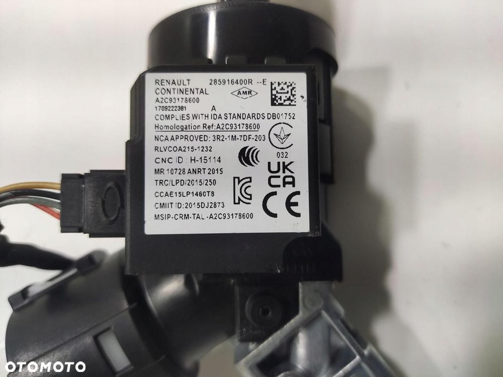 STACYJKA KLUCZYK PILOT RENAULT CLIO V 2019-2024 285916400R - 6