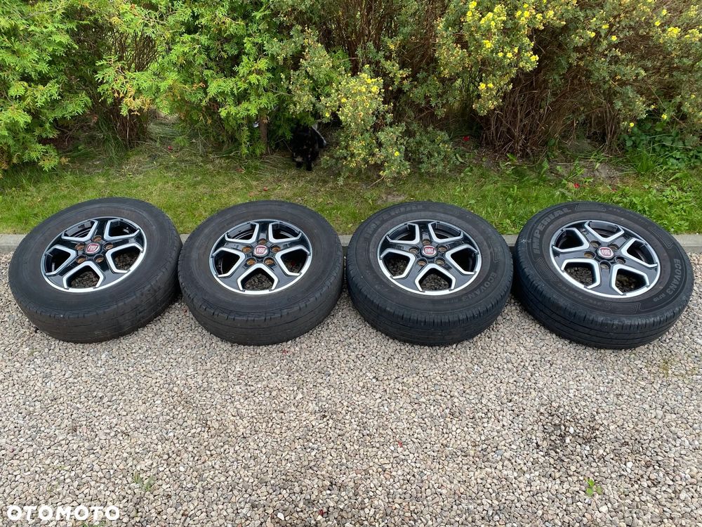 Alufelgi 16 Fiat Ducato Citroen Jumper Boxer Camper 6jx16h2 ET68 5x130 - 9