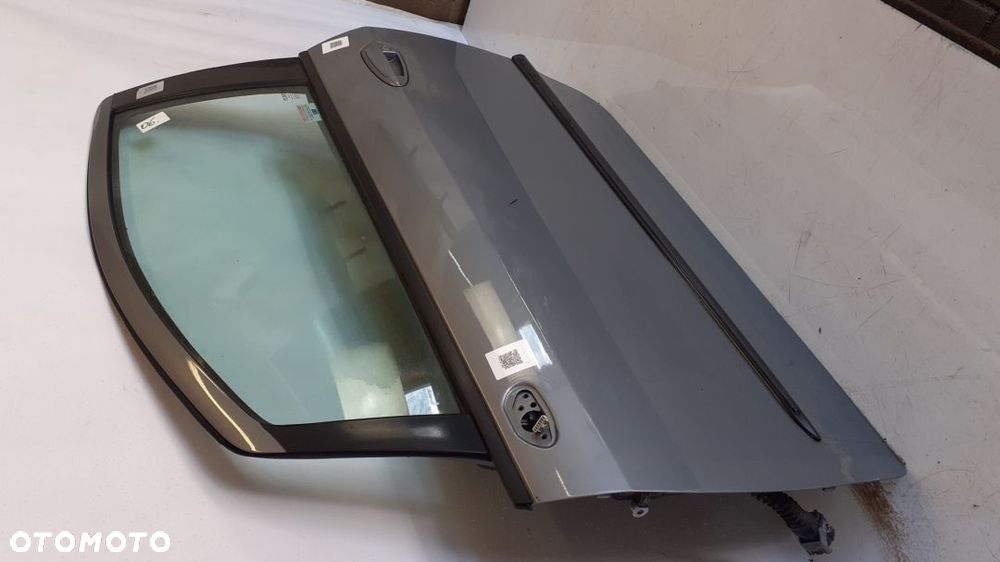 / DRZWI PRZÓD PRZEDNIE LEWE DO FIAT GRANDE PUNTO 3D 3 DRZWI HB 595/A SZARY - 4
