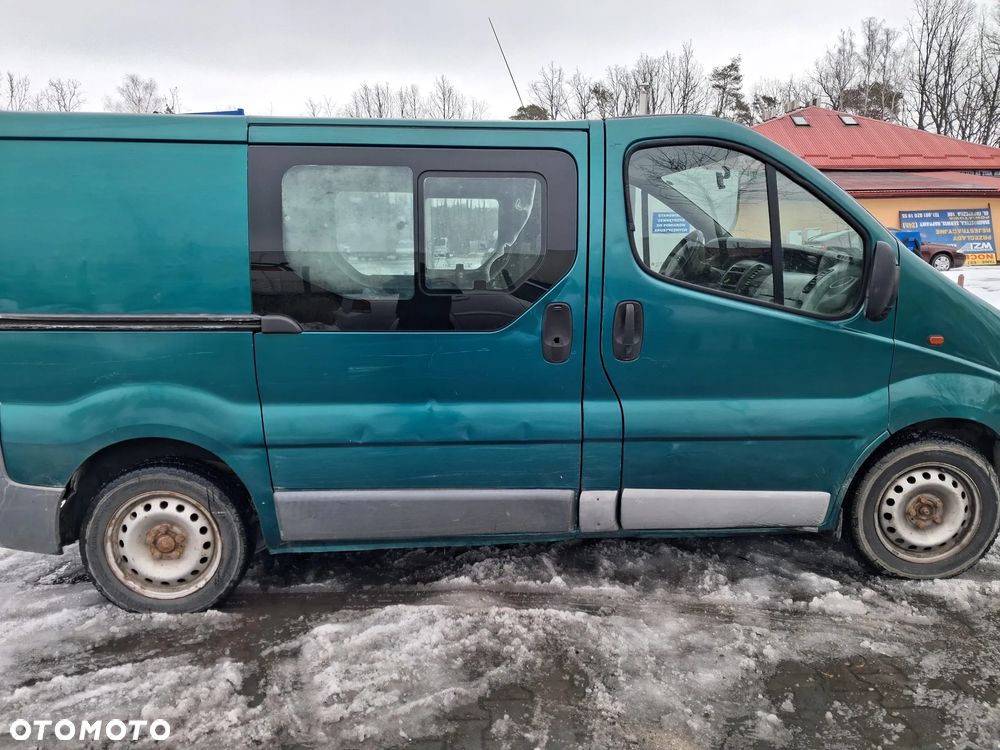 Renault Traffic I Opel Vivaro 01-07 silnik kompletny 1.9 DCi F9Q 101KM F9Q760 skrzynia biegów 6 biegów PK6 375 drzwi maska klapa błotnik lampa lusterko szyba czołowa drzwi tył tylne zamek listwa atrapa podstawa czujnik przewód wiązka rura turbina intercooler lewarek maglownica zwrotnica zacisk podstawa stopień manetka panel wyświetlacz ramka boczek fotel ława pas pompa sterownik moduł felga sanki belka mechanizm NA CZĘŚCI WSZYSTKIE CZĘŚCI - 13