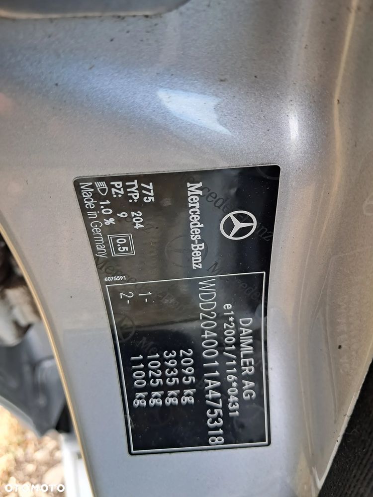 Mercedes-Benz Klasa C 200 CDI DPF Automatik BlueEFFICIENCY Avantgarde - 31