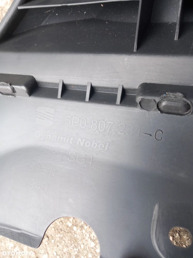 SEAT ALTEA TOLEDO 5P 5P0 ZDERZAK PRZÓD PRZEDNI - 5