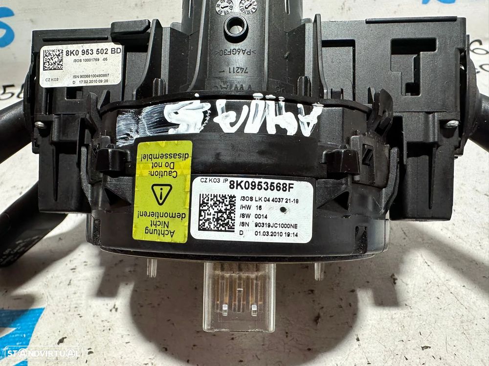 .Fita Airbag Comutador Piscas Luzes Audi 8K0953568F - 8