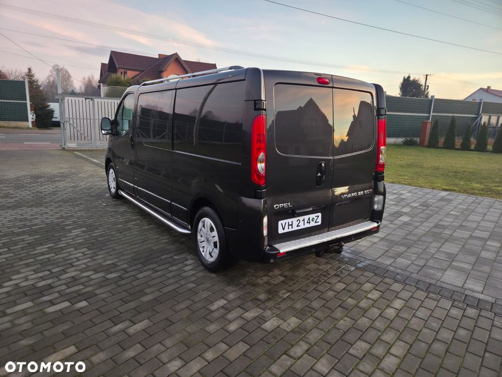 Opel VIVARO LONG KLIMA ZADBANY DUBEL KABINA BRYGADÓWKA - 6