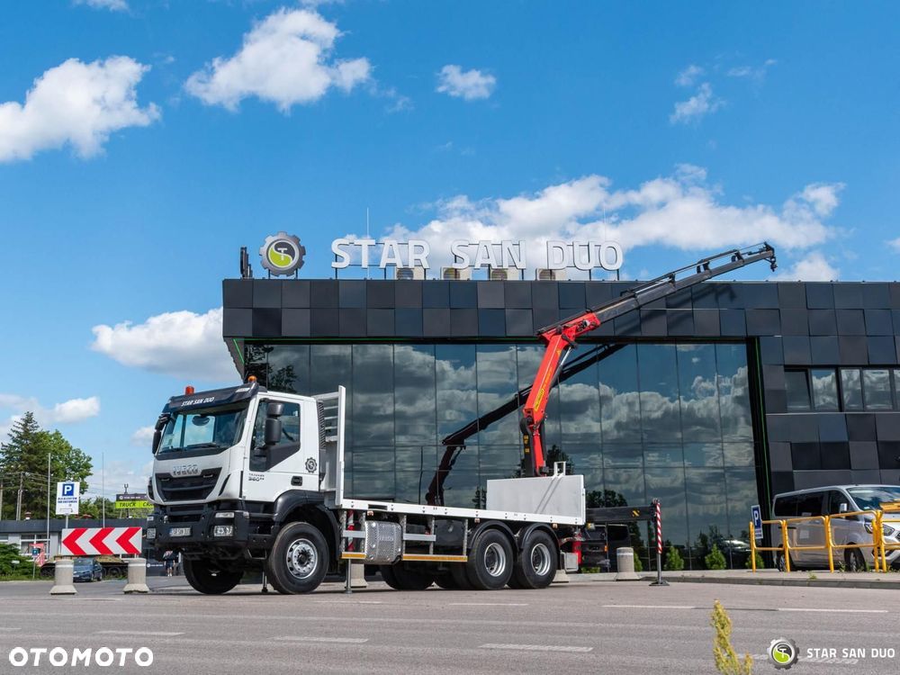 Iveco TRAKKER 360 6x4 PALFINGER PK 18502 SH HDS Żuraw Rotator - 5