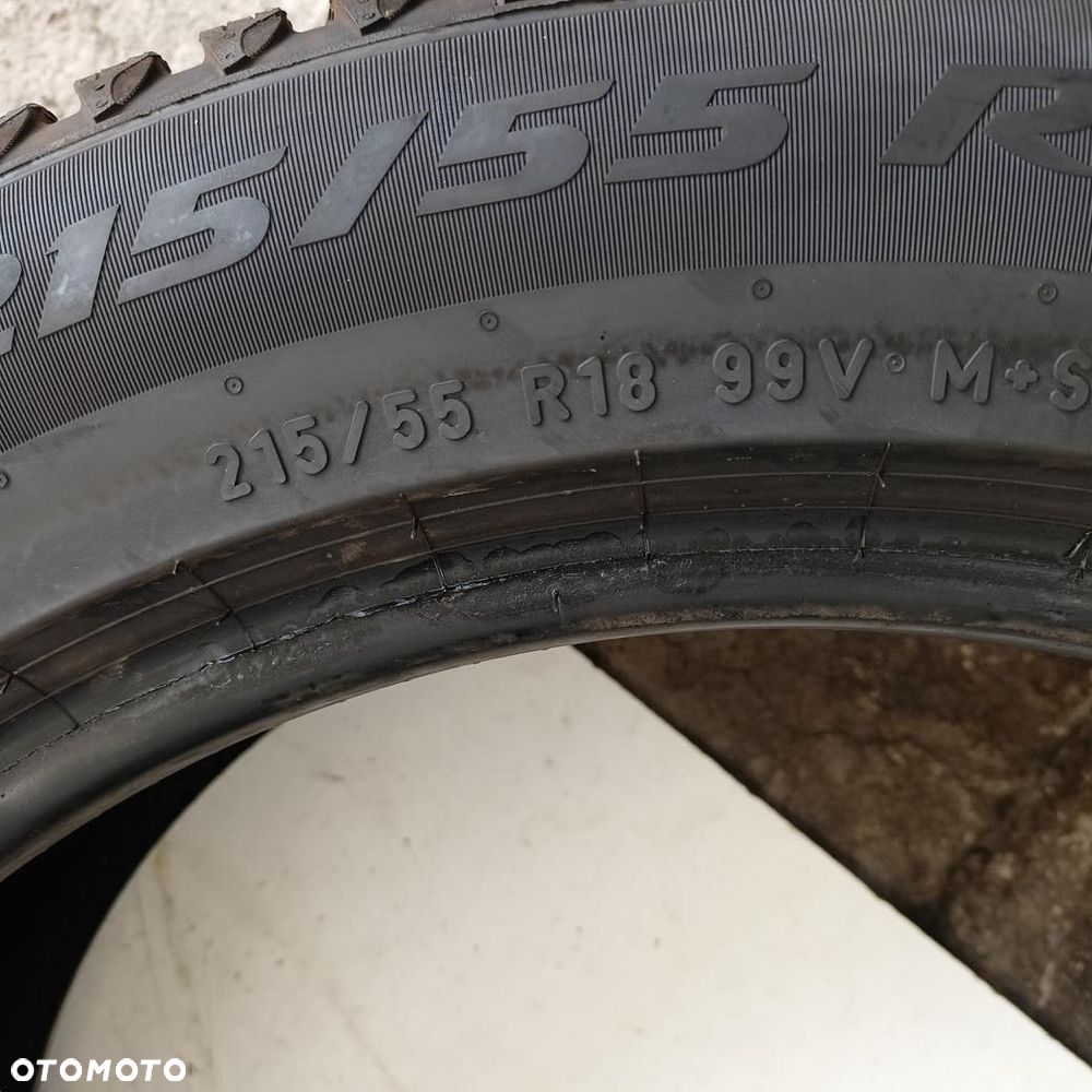 OPONY 215/55/18 4szt PIRELLI 8mm 2025 JAK NOWE (24833) - 6