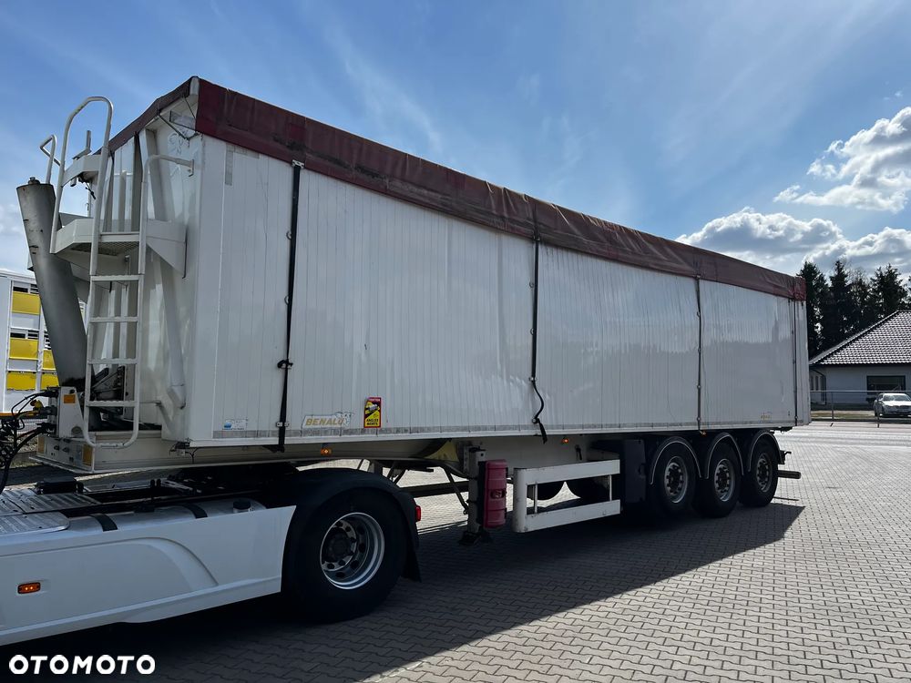 Benalu 52m3 SPROWADZONA Z FRANCJI /CAŁA ALUMINIOWA/OSIE SAF/OŚ PODNOSZONA/LEKKA/LEKKO USZKODZONY BOK - 3
