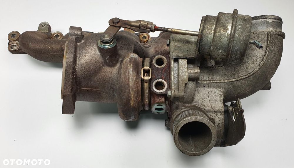 TURBOSPRĘŻARKA TURBINA KOLEKTOR VOLVO C70 II 2.5 T 30757112 - 3