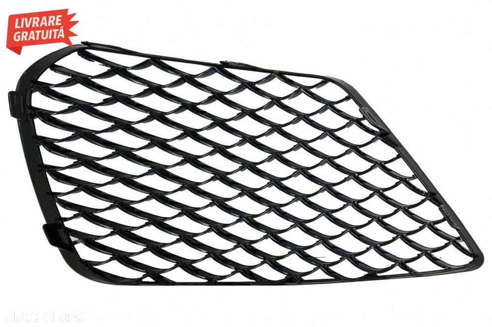 Grile Laterale Mercedes S-Class W222 (2013-2017) S63 Design Negru Luci - 5