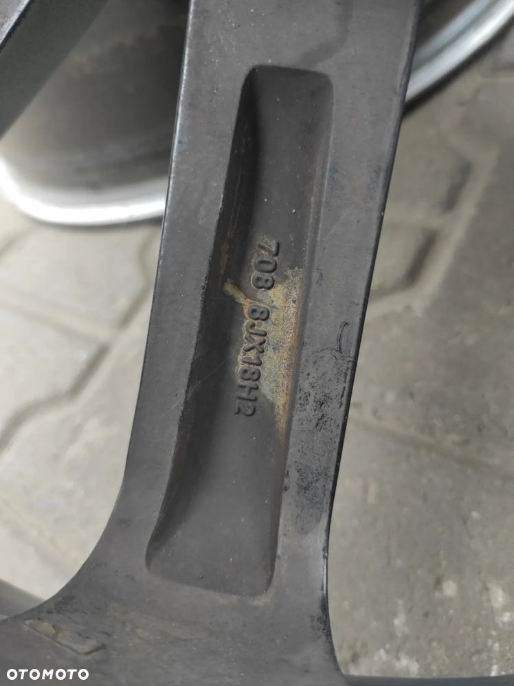 FELGA ALUMINIOWA KOŁO ALUFELGA 5X112 R18 8J ET 35 MAM W3 8018 STW WYSYŁKA !!!!! - 6