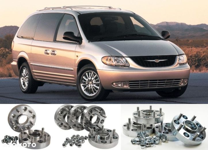 DYSTANSE ADAPTERY DO FELG Chrysler 300C Voyager Pacifica PT Cruiser NOWE! FVAT! Wysyłamy - 1