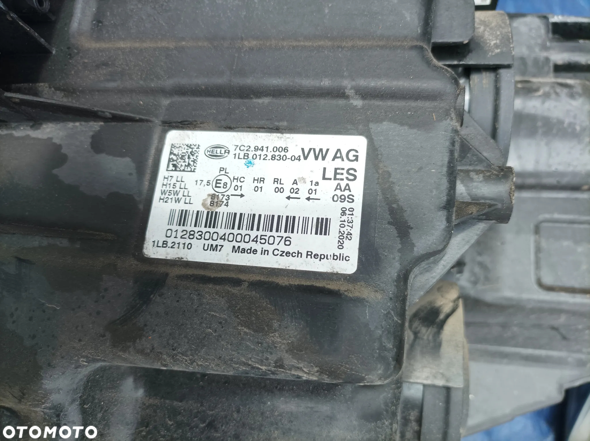 Vw Crafter reflektor prawy lewy przód 7C2941005 7C2941006 - 6