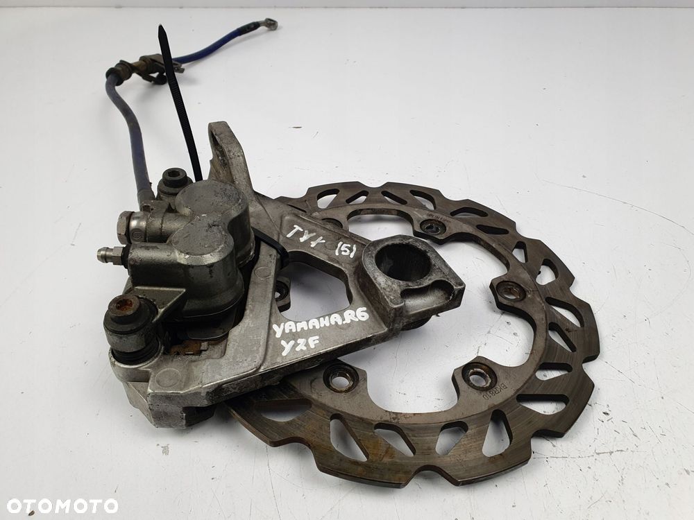 TYLNY ZACISK HAMULCOWY TARCZA TYŁ Yamaha YZF-R6 R6 RJ03 99-02 jarzmo - 5