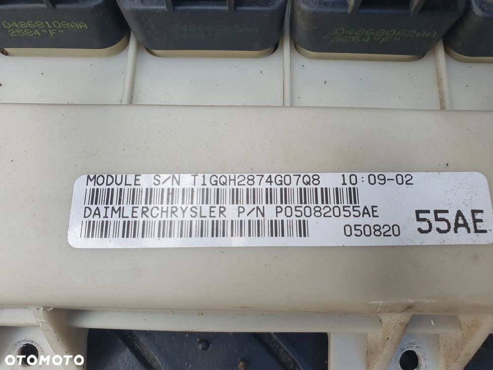 CHRYSLER PACIFICA I STEROWNIK MODUŁ KOMFORTU P05082055AE + WTYCZKI INSTALACJA - 2