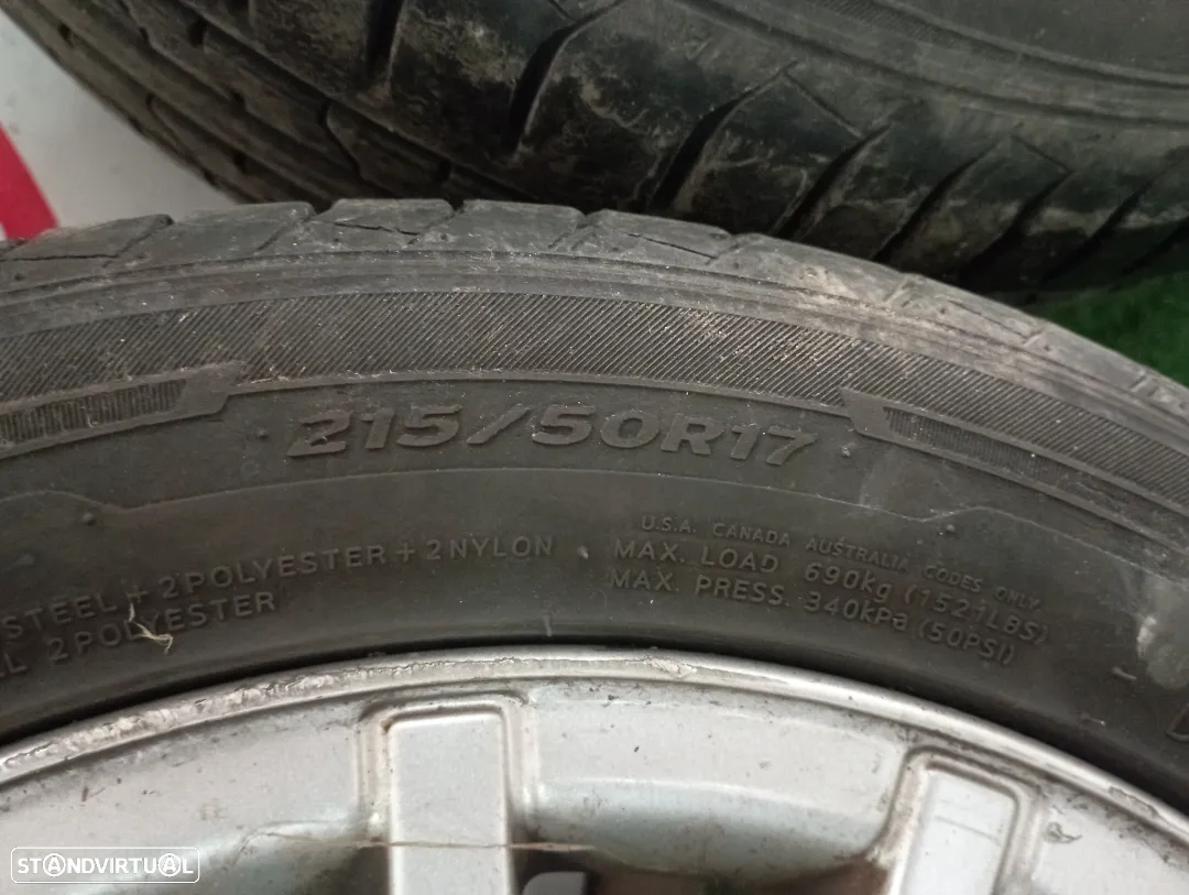 Jantes Renault Laguna III 215/50 R17 - 10