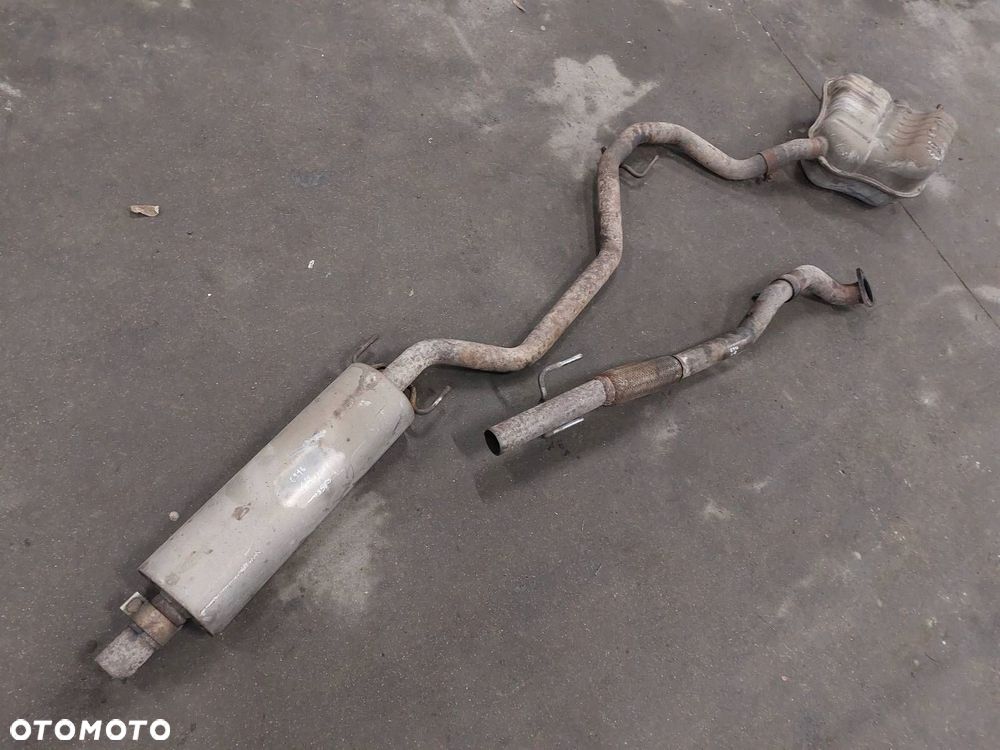 TŁUMIK WYDECH KOMPLET OPEL VECTRA C 1.9 CDTI 24422004 24422036 - 2