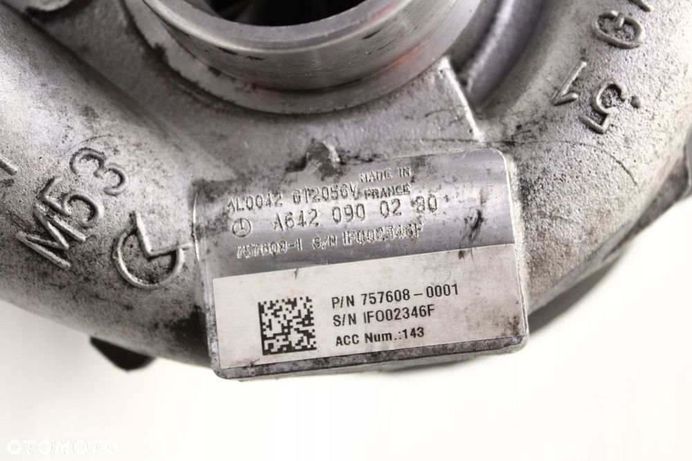 jeep grand cherokee iii wk 3.0 crd turbo turbina turbosprężarka a6420900280 - 5