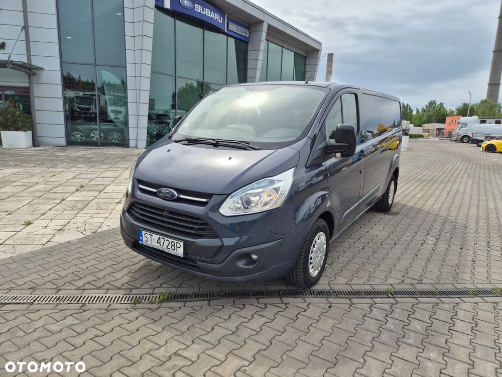 Ford TRANSIT CUSTOM 2.2 TDCi / L2H1 / LONG / BEZWYPADKOWY / SERWISOWANY / ZADBANY / HAK / GWARANCJA / 2800KG NA HAKU - 3
