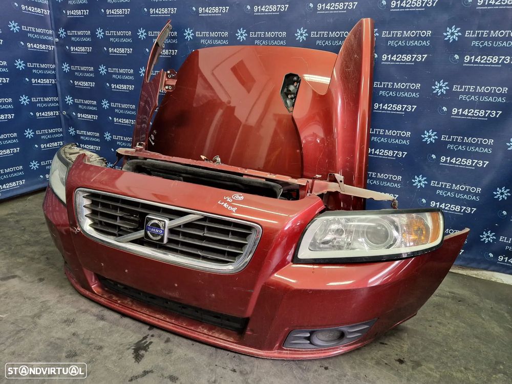 Frente completa usada VOLVO V50 S40 FACELIFT 2.0 DIESEL capot parachoques oticas guardalamas - 1