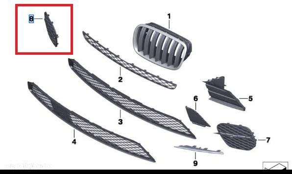 Części BMW X5 E70 LCI 2008-2013 nowe, nieużywane - 30