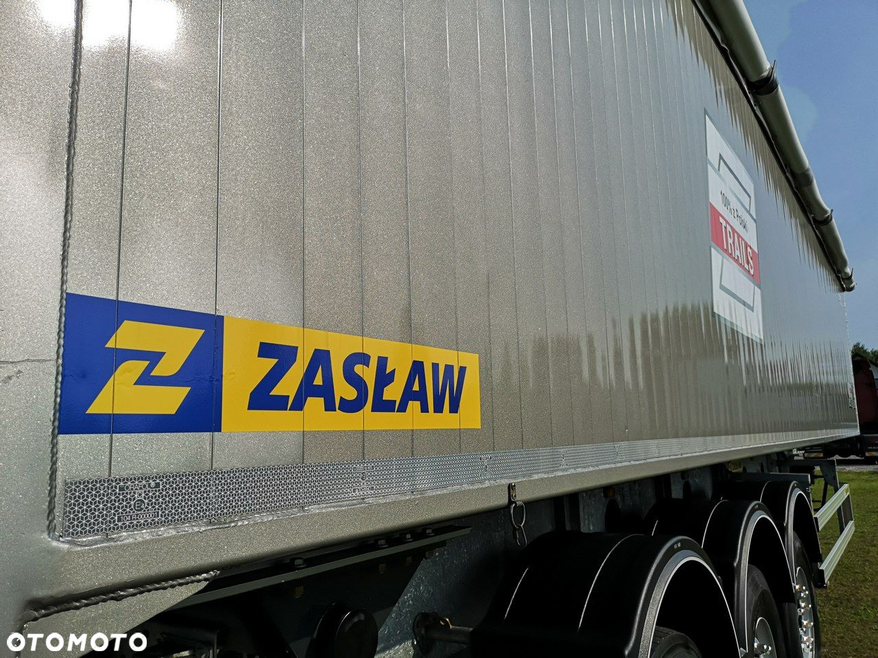 Zaslaw Wywrotka Aluminiowa Klapo-Drzwi Osie SAF Stan Idealny! - 10