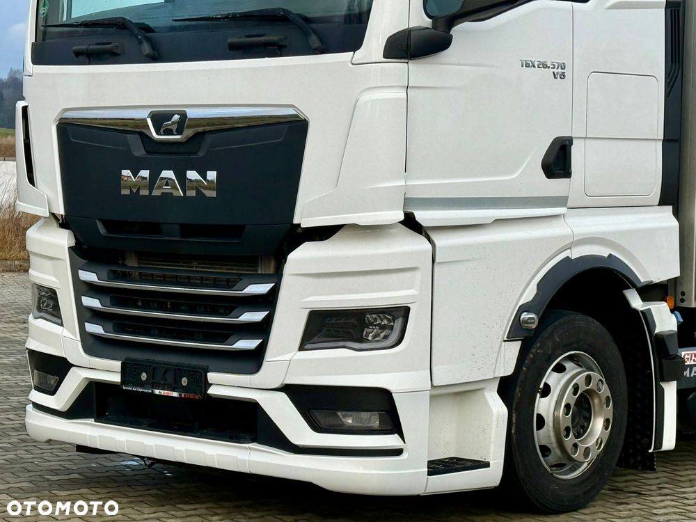 MAN TGX 26.470 / FIRANKA / 19 EUROPALET / XXL / NISKI PRZEBIEG / NOWY MODEL / 6X2 - 10