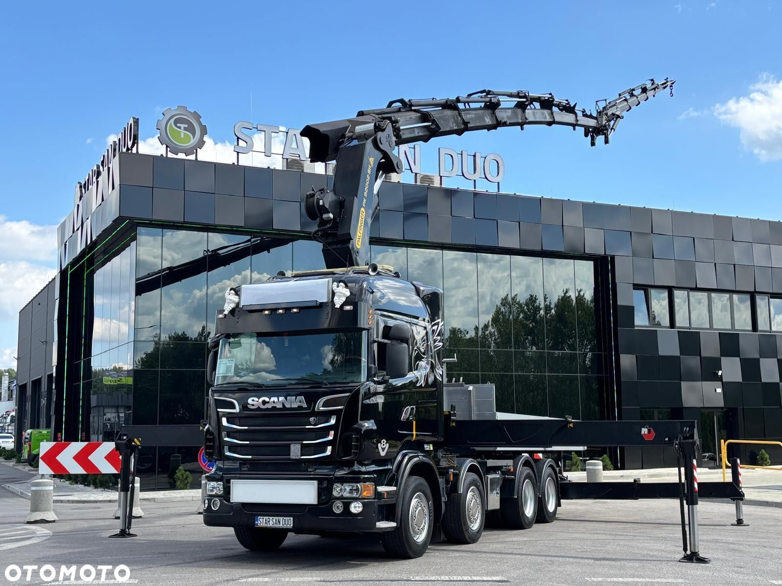 Scania R560 8x2 PALFINGER PK 92002 SH Fly Jib Wciągarka - 11