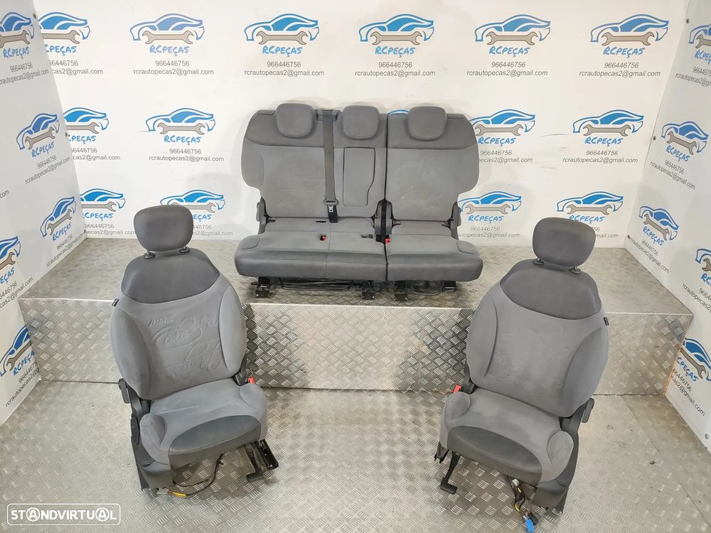 BANCO BANCOS ORIGINAIS FIAT 500L 500 L 351 352 TECIDO AIRBAG - 9