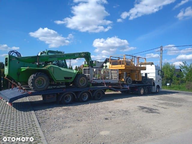 Van Eck platforma niskopodwoziowa, muldy, zagłębienia na kombajn, ładowarkę, dźwig, ciągnik siodłowy, 13,5m pokładu - 3