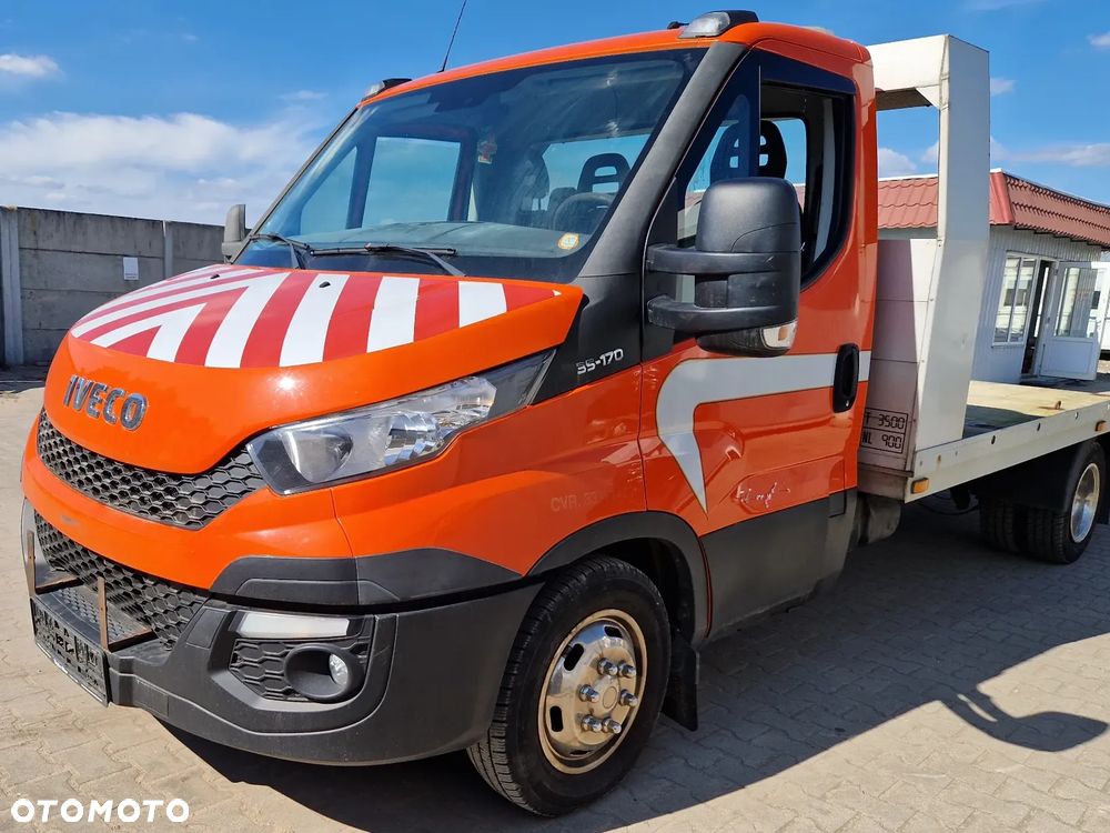 Iveco Daily do 3,5T 3.0 170 PS Na Blizniakach Laweta Pomoc Droga Najazd - 10