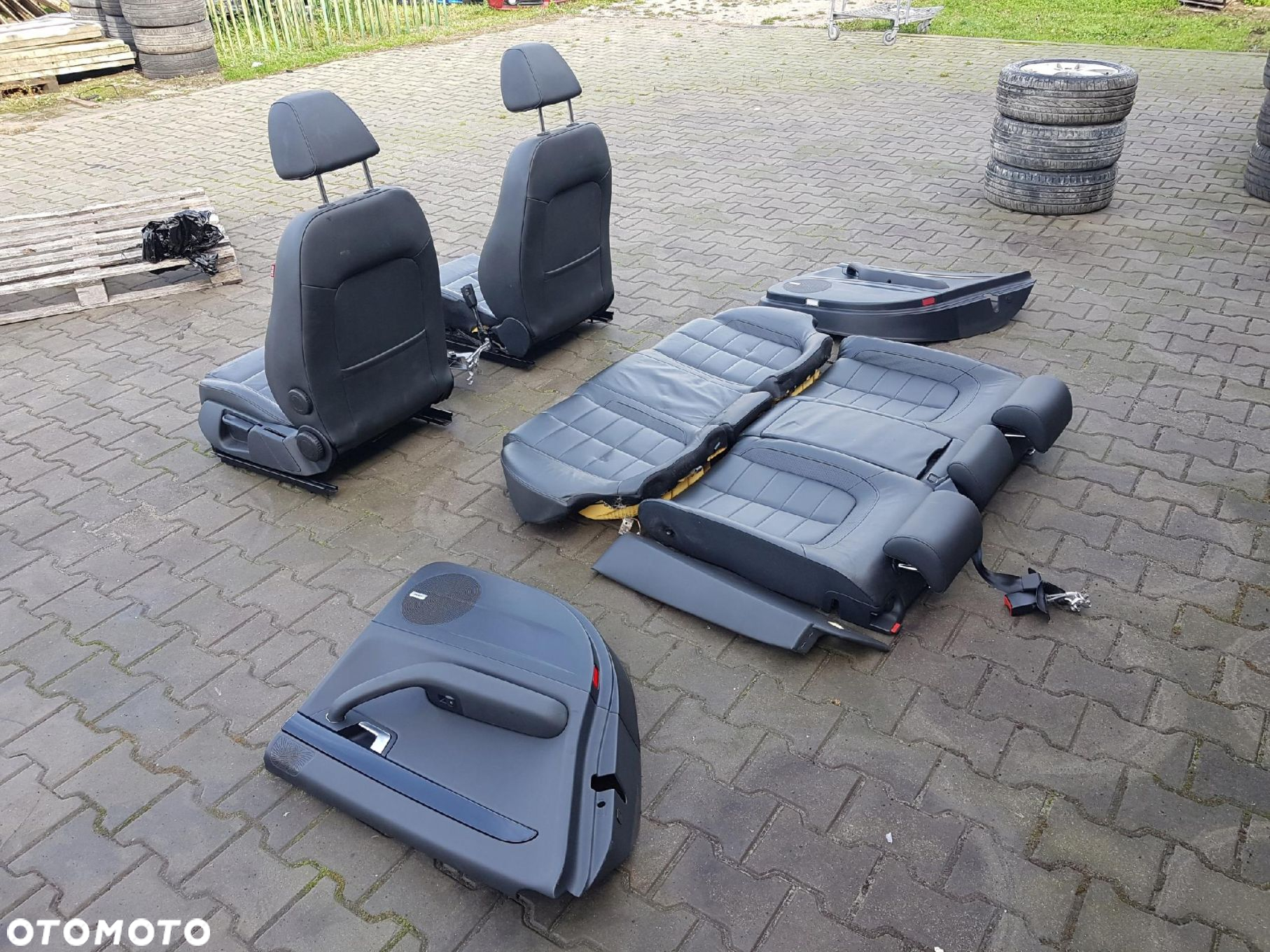 SEAT EXEO 09-13 KOMBI FOTELE KANAPA SKÓRY SKÓRZANE - 8