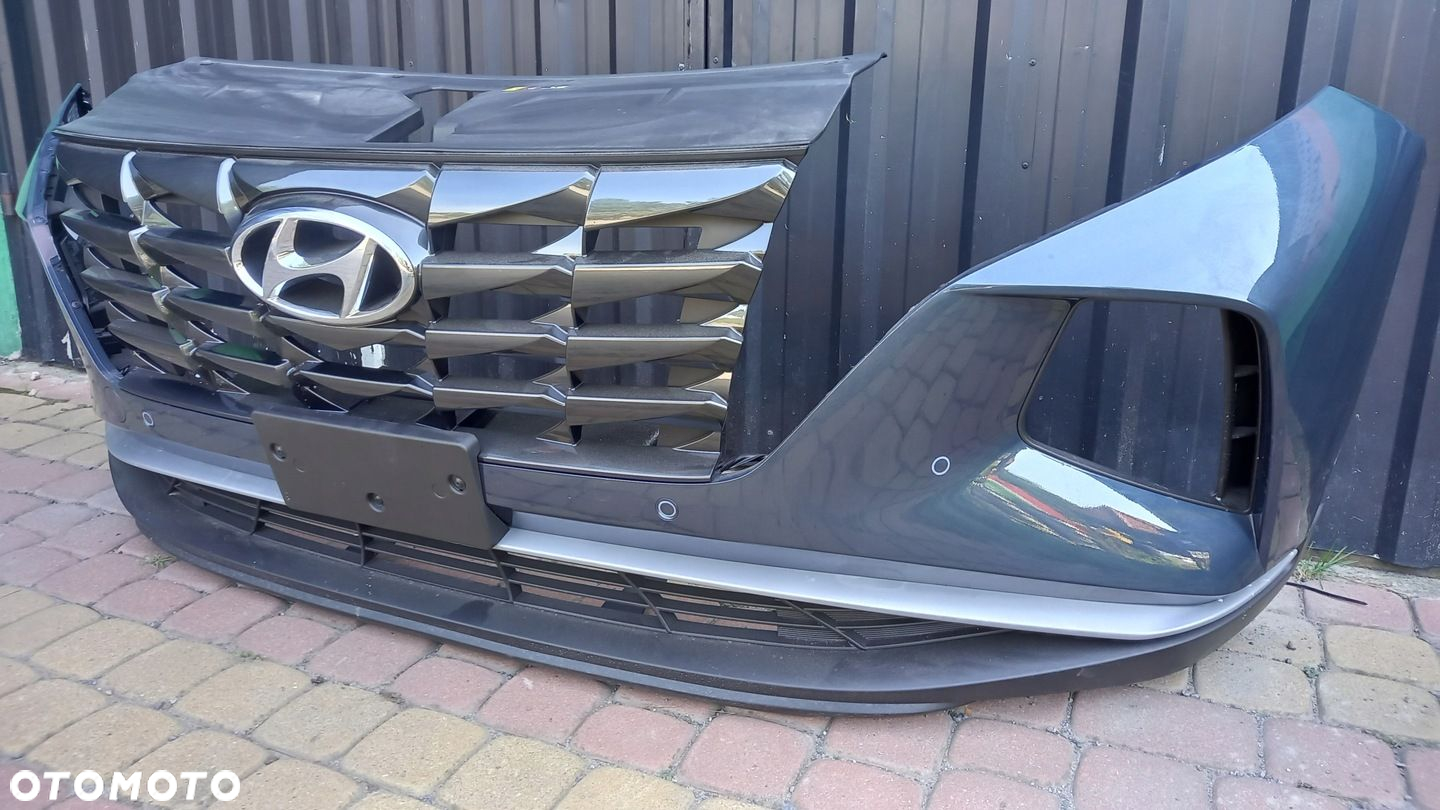 HYUNDAI TUCSON IV TG8 ZDERZAK PRZÓD 4 PDC KOMPLET WIĄZKA BEZ KAMERY - 4