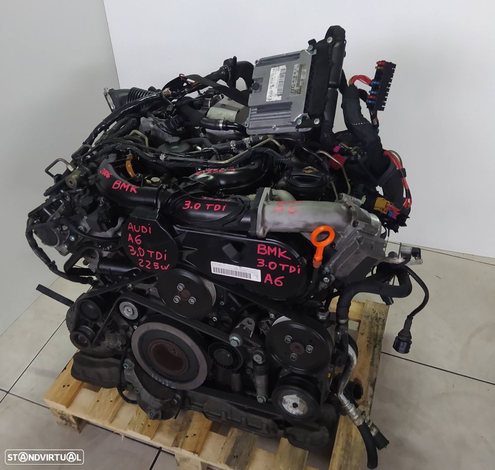 Motor Audi A6 3.0TDI V6 225cv BMK 3.0 TDI quattro caixa automatica ZF 6HP-19 GZW - 2
