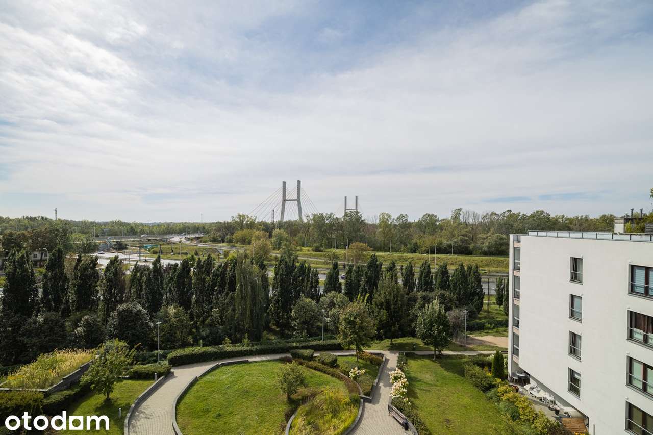 Gocław | 3 pokoje | Ostatnie piętro | Widok na most | Loggia | Garaż