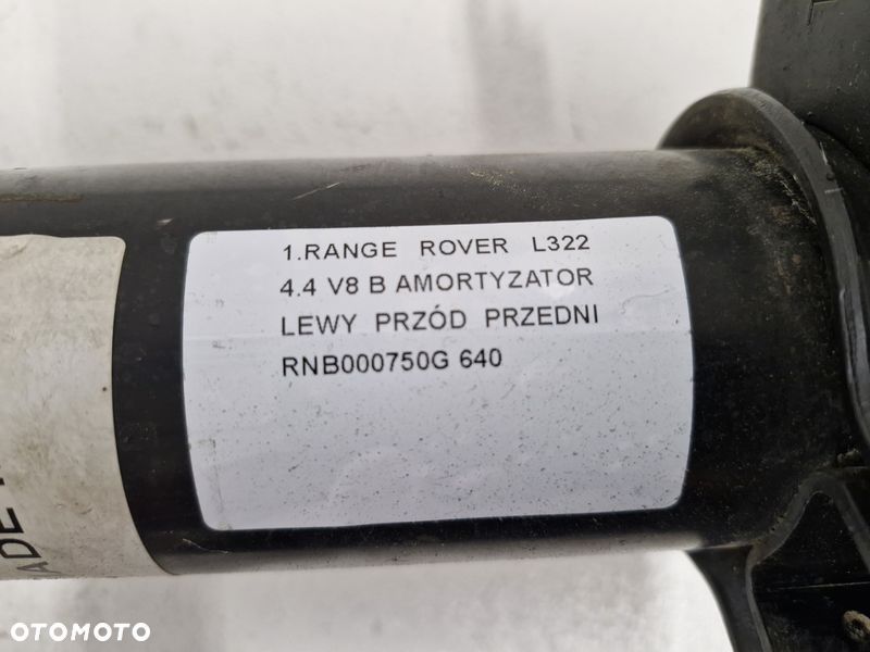 range rover l322 4.4 v8 amortyzator lewy przód przedni rnb000750g - 8