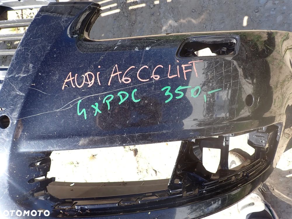 AUDI A6 C6 LIFT ZDERZAK PRZÓD 4X PDC - 2