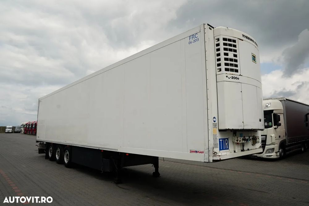 Schmitz Cargobull / REFRIGERAT / UNITATE THERMO KING SL-200 E / AXĂ RIDICATĂ / AXE SAF / - - 8