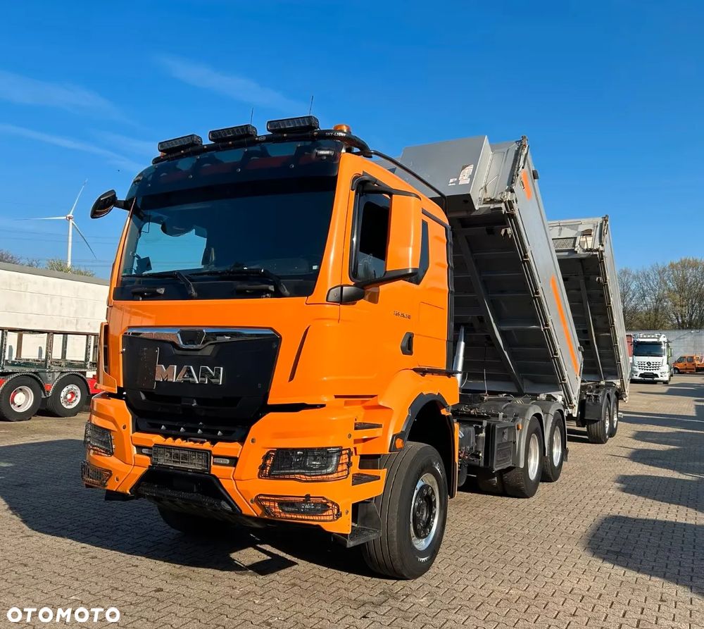 MAN TGS 26.510 6x4 + Przyczepa Kempf 3-Stronny Wywrot | 510 KM | Automat | - 2