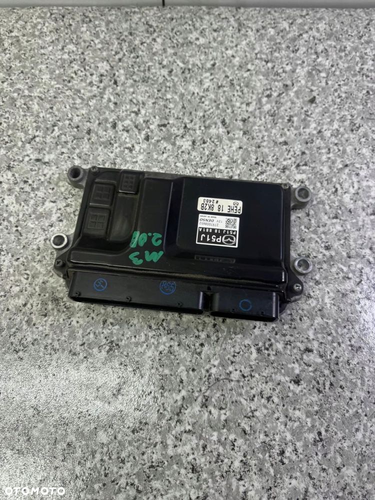 moduł komputer silnika mazda 3 bm 2013-2017 p51j 18 881a pehe 18 8k2b - 3