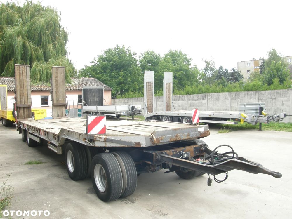 Müller-Mitteltal T40 1999rok 4 osiowa przyczepa niskopodwoziowa z Niemiec - 5