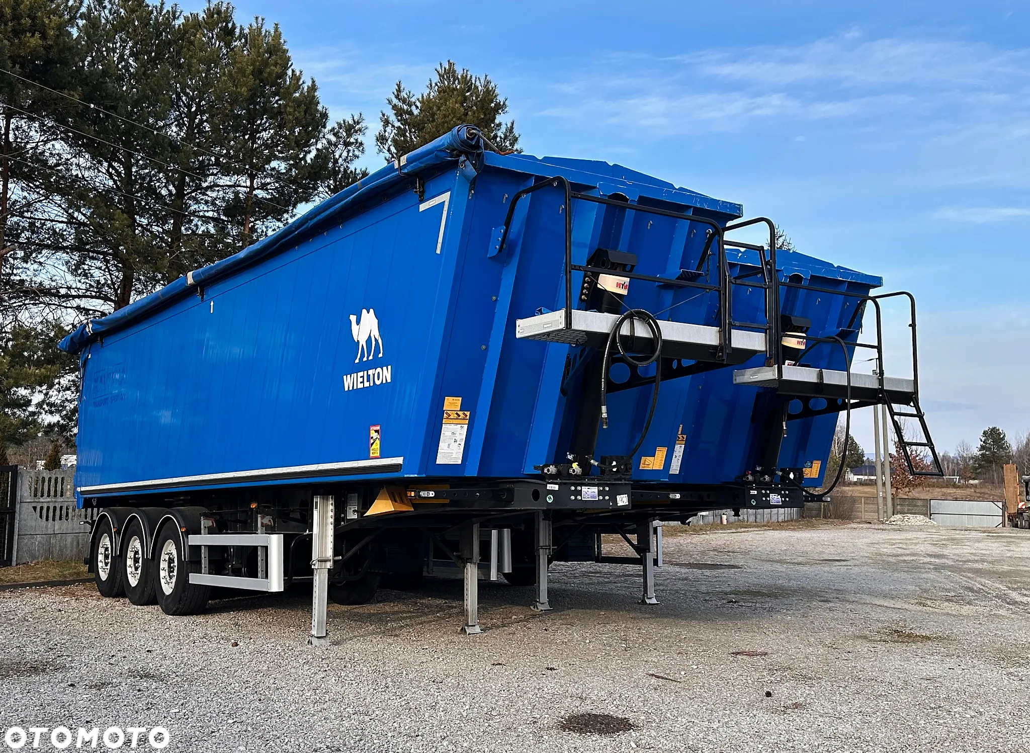 Wielton Wywrotka / 50 m3 / SAF INTRAX / ALUFELGI / - 3