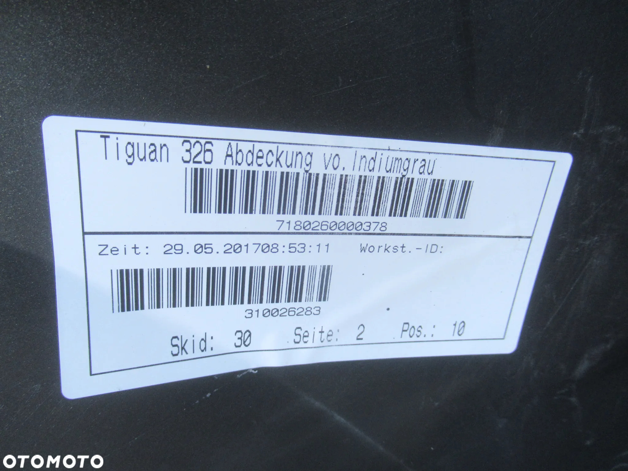 ZDERZAK PRZEDNI PRZÓD VW TIGUAN II 2 5NA 5NA807221 2016-2020 - 22