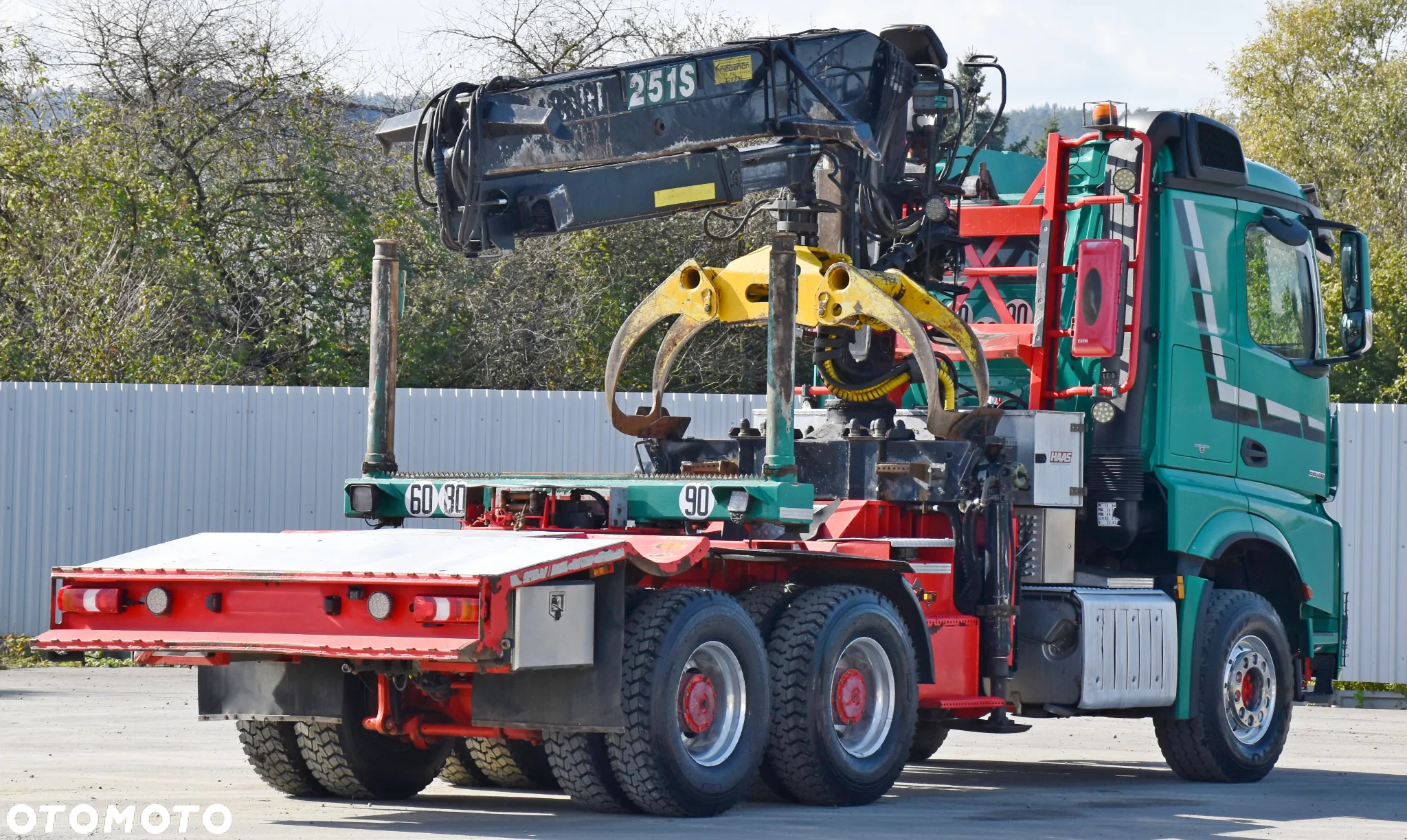Mercedes-Benz AROCS 3363 * DO TRANSPORTU DREWNA * LOGLIFT F 251S / 6x4 - 7