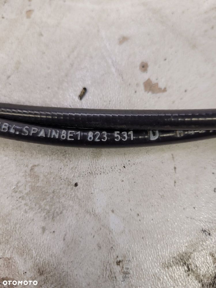 LINKA OTWIERANIA MASKI AUDI A4 B6 B7 8E1823531D - 4