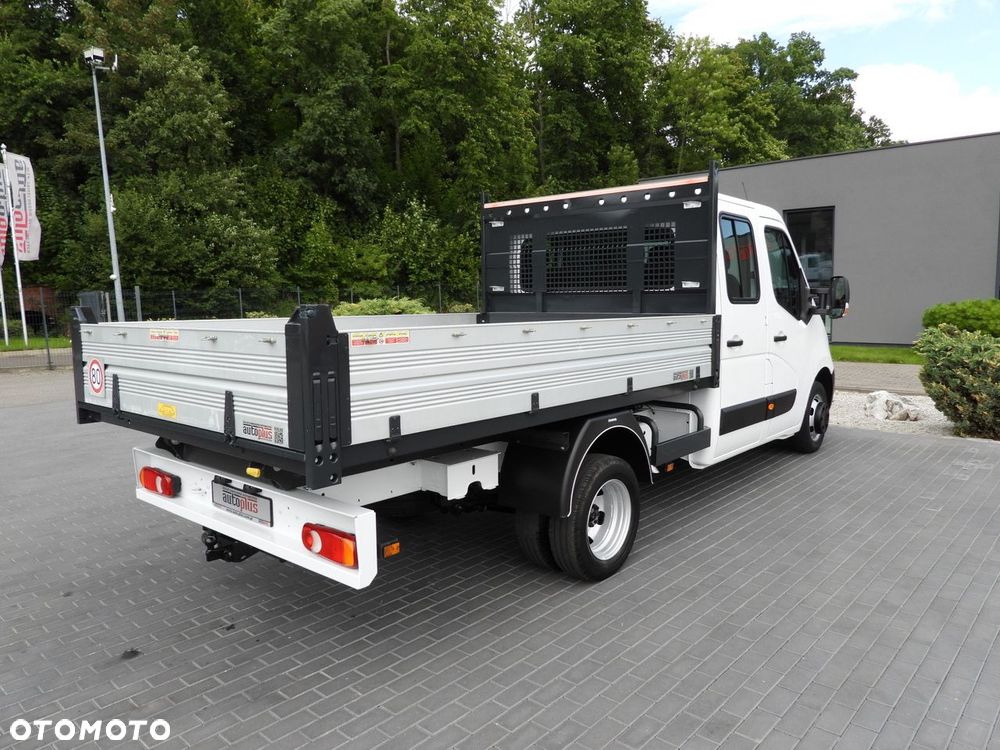 Opel MOVANO WYWROTKA PODWÓJNA KABINA DOKA 7 MIEJSC LEDY BLIŹNIACZE KOŁA KLIMATYZACJA  145KM - 14