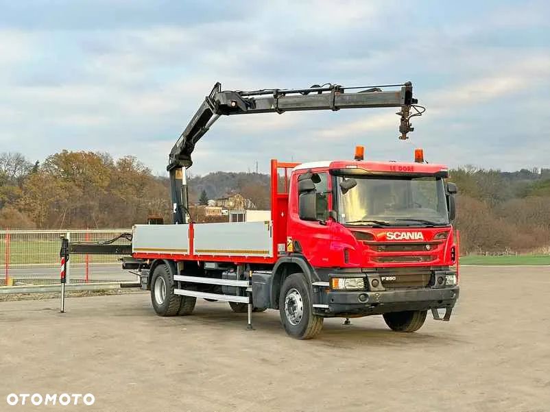 Scania P 280 * HIAB 122 E - 2 HIDUO + PILOT * STAN BDB - 2