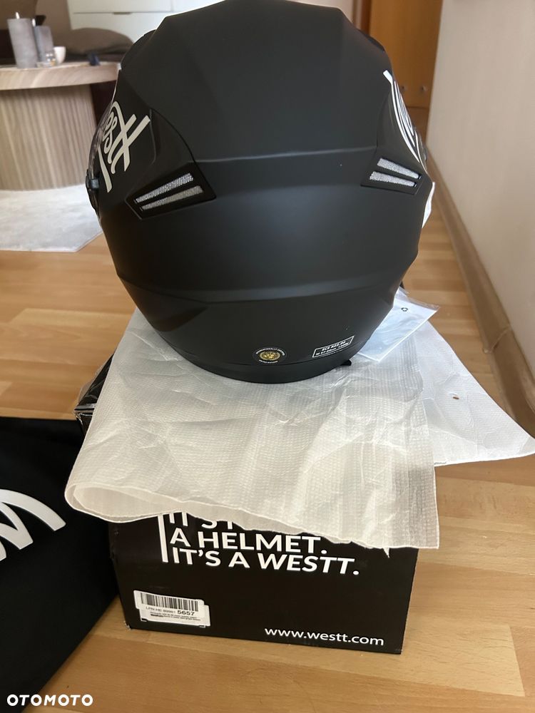 Kask motocyklowy nowy rozmiar M -57/58 - 4