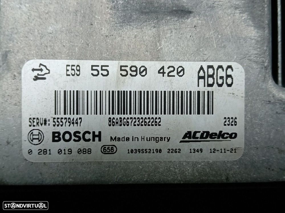 Centralina motor / ECU OPEL Insignia A (G09) - 3