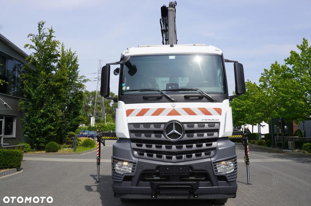 Mercedes-Benz Arocs 1833 / 87 000 km !!! / Hds HIAB X-DUO 128 B-2 / trójstronna wywrotka - 10